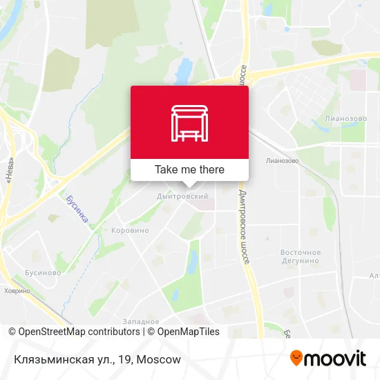 Клязьминская ул., 19 map