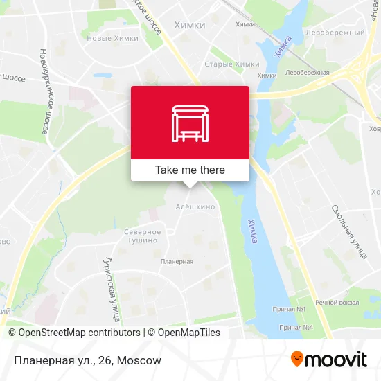 Планерная ул., 26 map