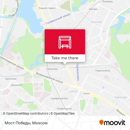 Мост Победы map