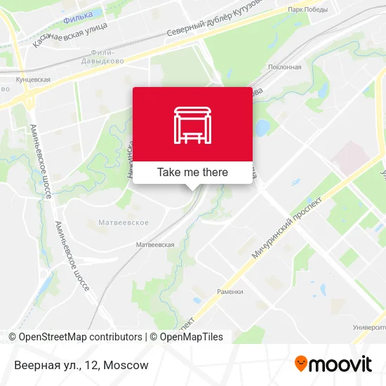 Веерная ул., 12 map