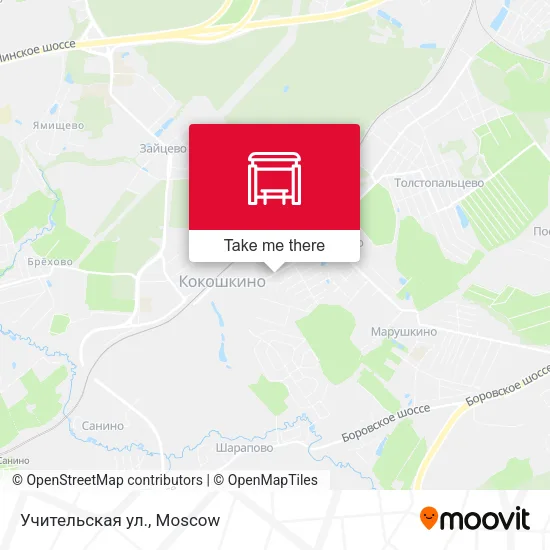 Учительская ул. map