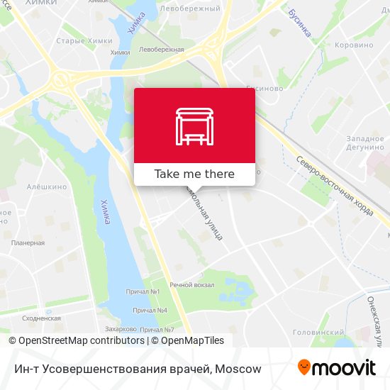 Ин-т Усовершенствования врачей map