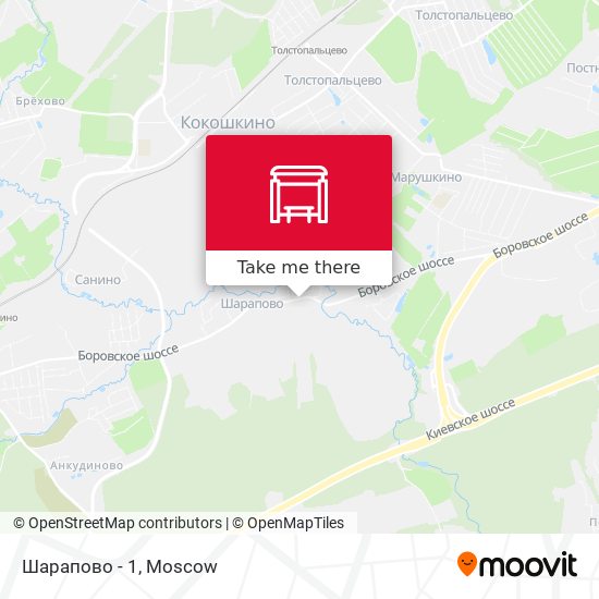 Шарапово - 1 map