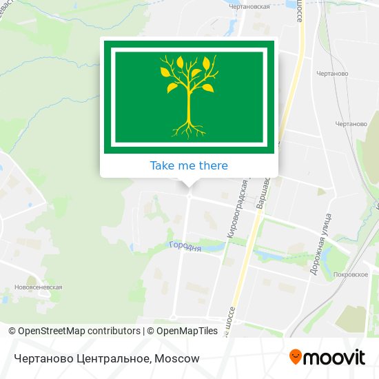 Чертаново Центральное map