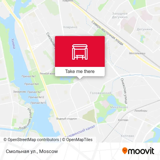 Смольная ул. map