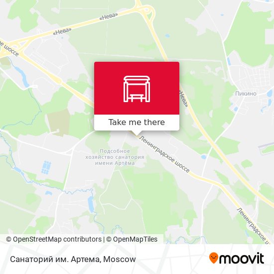 Санаторий им. Артема map