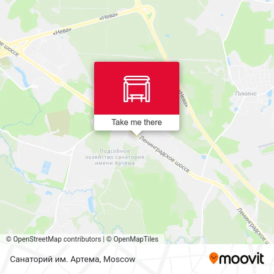 Санаторий им. Артема map