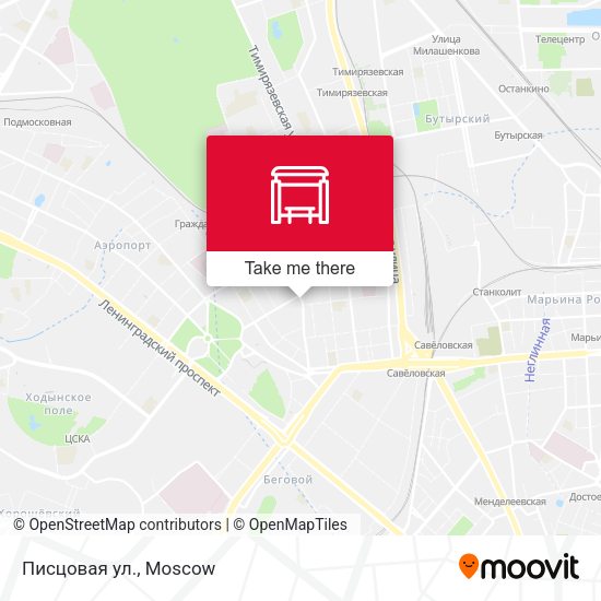 Писцовая ул. map