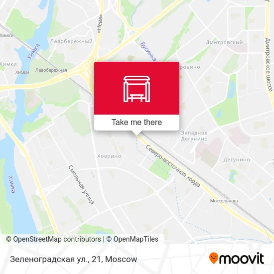 Зеленоградская ул., 21 map