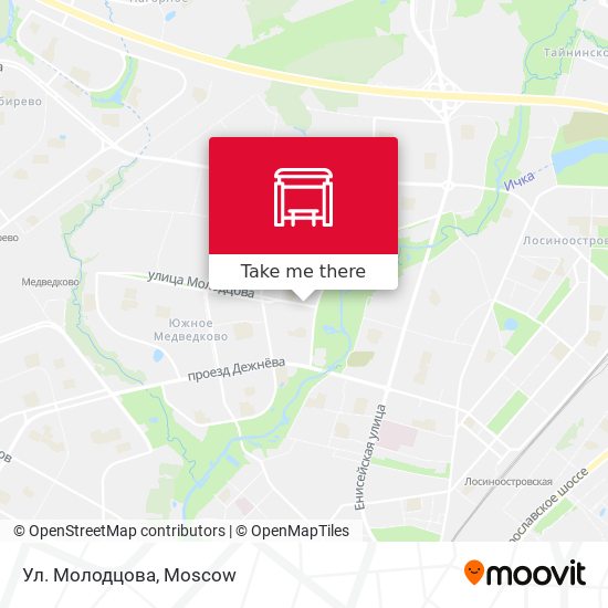 Ул. Молодцова map