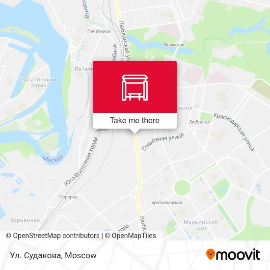 Ул. Судакова map