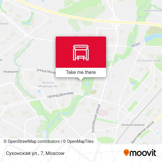 Сухонская ул., 7 map