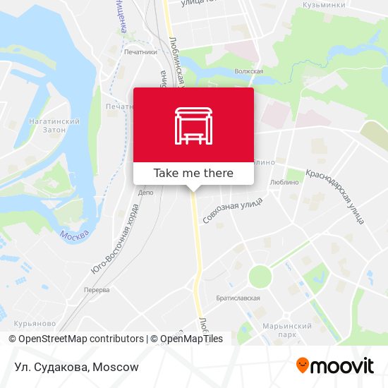 Ул. Судакова map