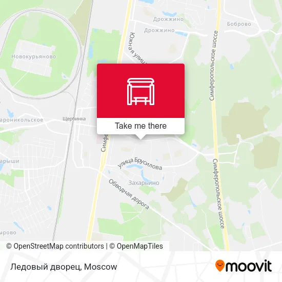 Ледовый дворец map