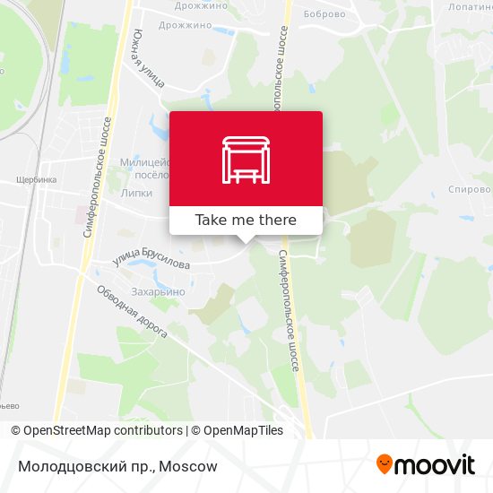 Молодцовский пр. map