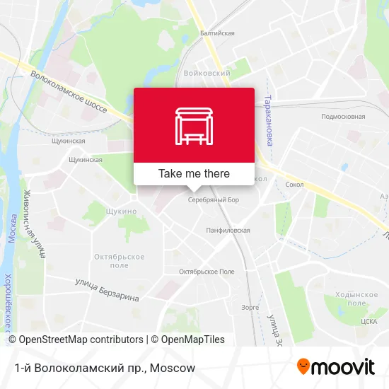 1-й Волоколамский пр. map