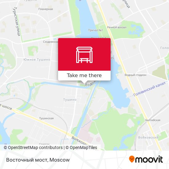 Восточный мост map
