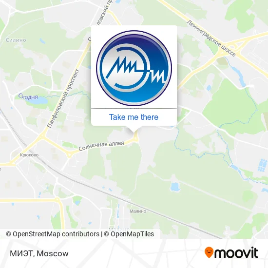 МИЭТ map