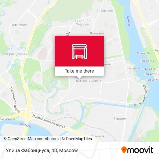 Улица Фабрициуса, 48 map