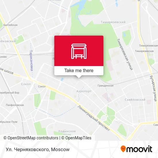 Ул. Черняховского map