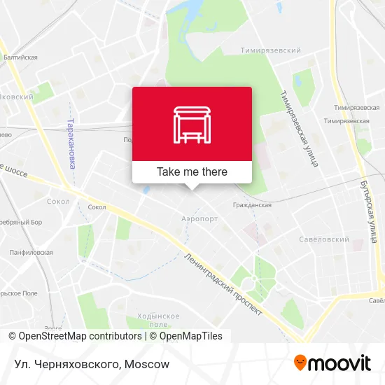 Ул. Черняховского map