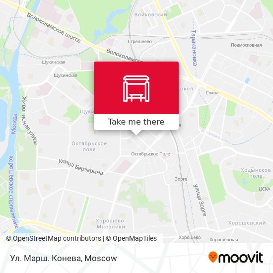 Ул. Марш. Конева map