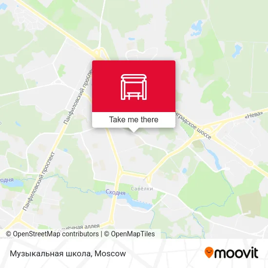Музыкальная школа map