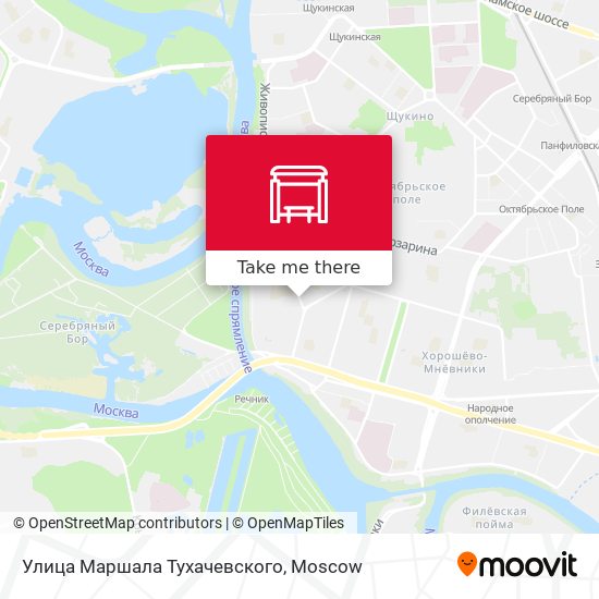 Улица Маршала Тухачевского map