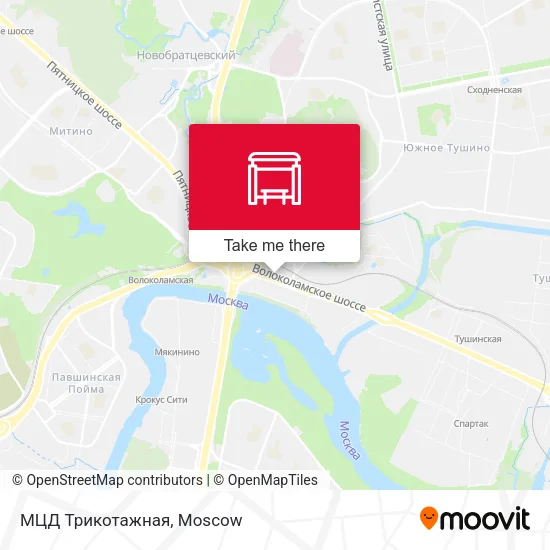 МЦД Трикотажная map