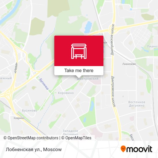 Лобненская ул. map
