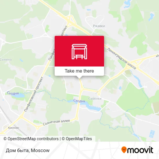 Дом быта map