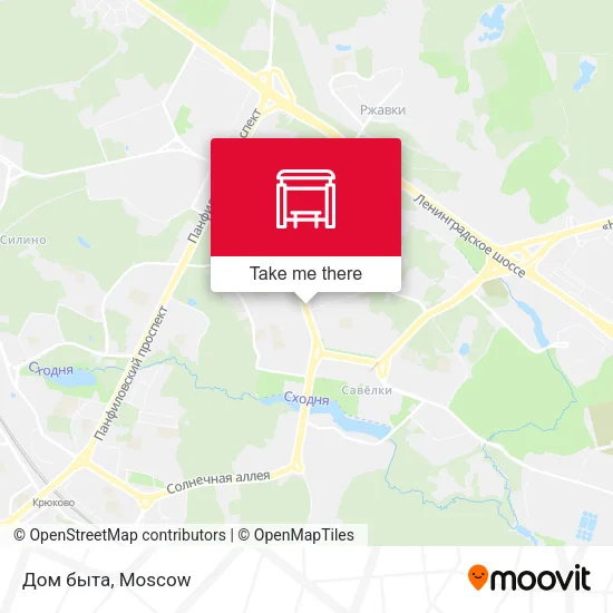 Дом быта map