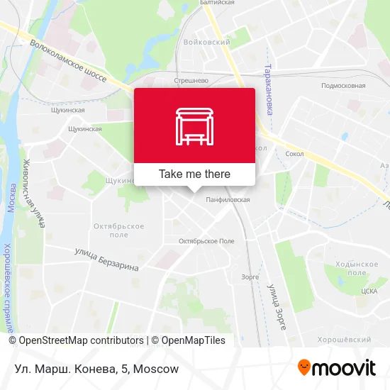Ул. Марш. Конева, 5 map
