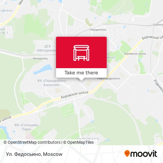 Ул. Федосьино map