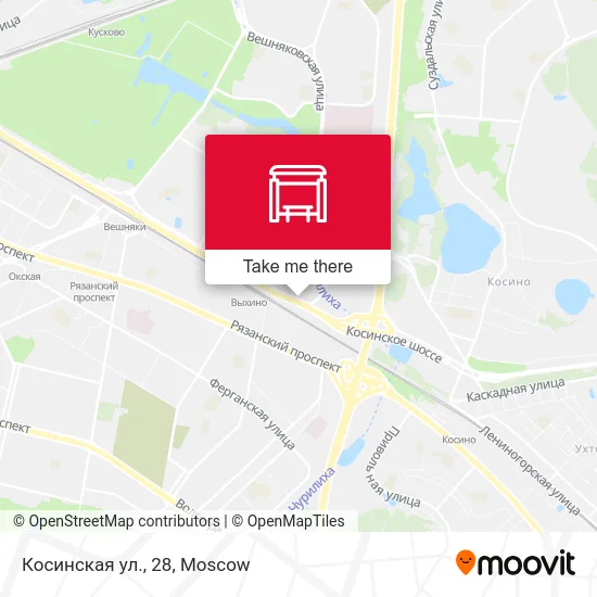 Косинская ул., 28 map
