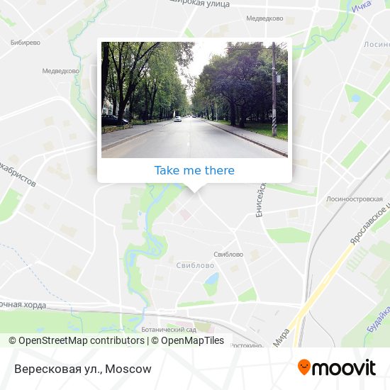Вересковая ул. map