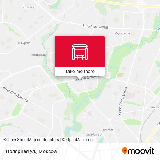Полярная ул. map