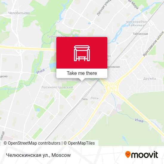 Челюскинская ул. map