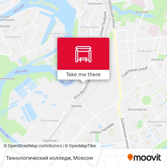 Технологический колледж map