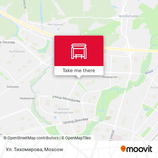 Ул. Тихомирова map