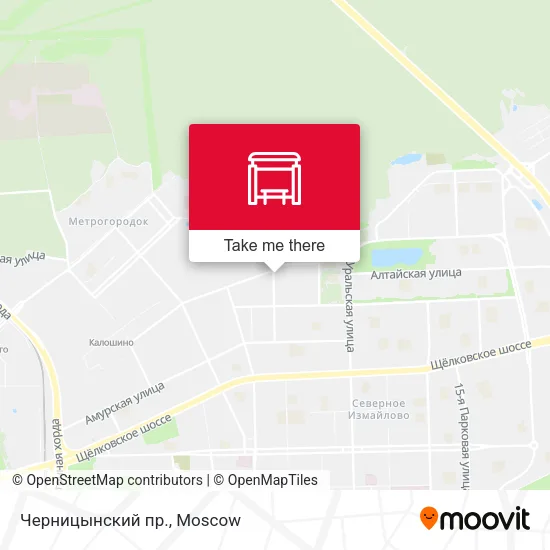 Черницынский пр. map