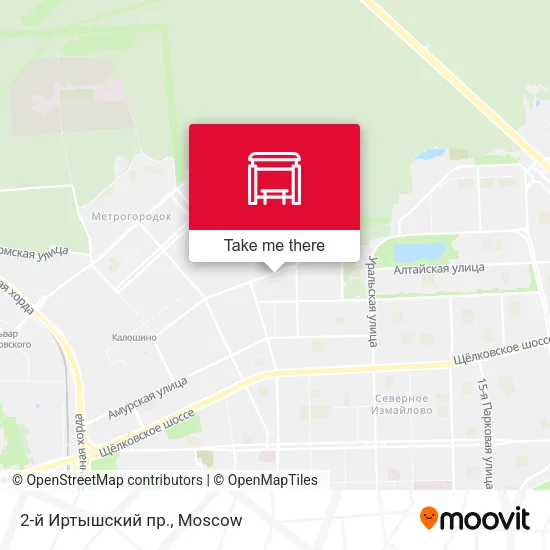2-й Иртышский пр. map