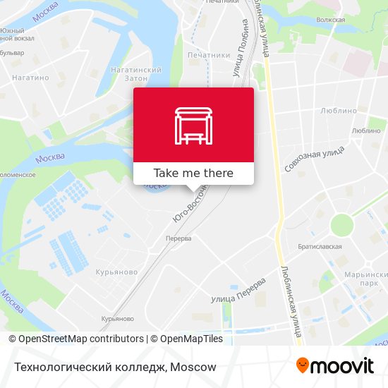 Технологический колледж map