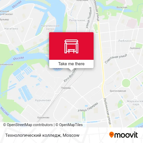 Технологический колледж map