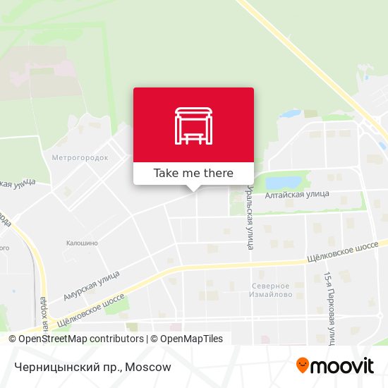 Черницынский пр. map