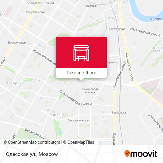 Одесская ул. map