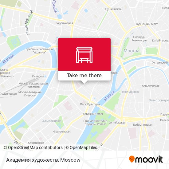 Академия художеств map