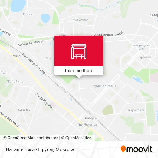 Наташинские Пруды map