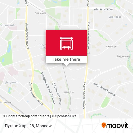 Путевой пр., 28 map