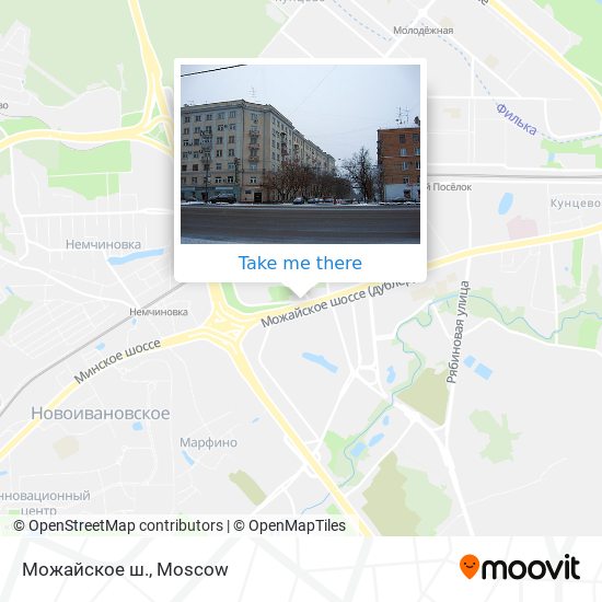 Можайское ш. map